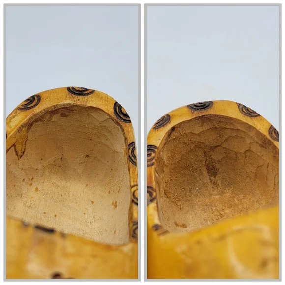 Dutch Wooden Clogs Handmade Holland Windmill MidCentury Souvenir Decor Vintage - Picture 13 of 14